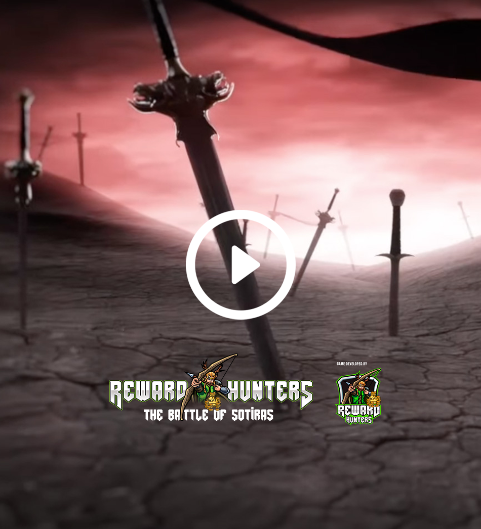 New NFT GAME PlayToEarn Reward Hunters Token Launching The Battle of Sotiras